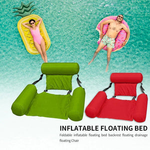 🌞Summer Big Sale 50% Off - Swimming Pool Floating Bed and Lounge Chair