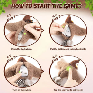 🎇2025 Spring Sale 30% Off Promotion - Birdsong Cat Interactive Toy
