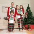 Christmas The Actual Boss Elf Squad Print Stripe Family Matching Pajamas Sets