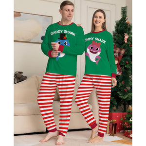 Christmas Baby Shark Family Matching Pajamas Set