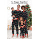 Family Matching Juaugusep Holiday Christmas Pajamas Set