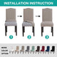 Decorative Chair Covers - Teal
