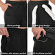 🎉2023 Sports Season Sale 30% Off - Workout Running Shorts With Compression Liner
