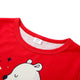 Family Matching Bear Print Plaids Pajamas Sets