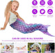 🎉2024 New Year Promotion 30% Off - Mermaid Tail Flannel Sleeping Blanket