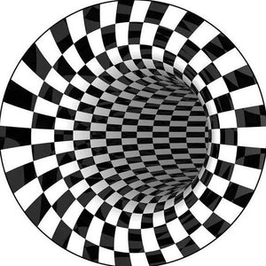 Vortex Illusion Rug