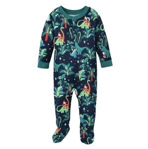 Family Matching Dinosaur Print Family Look Pajama Set
