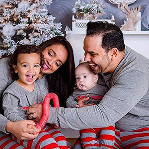 Merry Christmas Believe Family Matching Pajamas Set