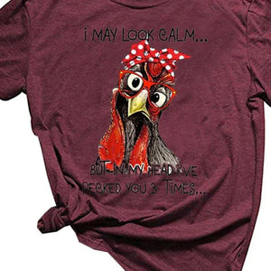 Women's T shirt Turkey Print